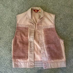 Vintage Lee button up vest.